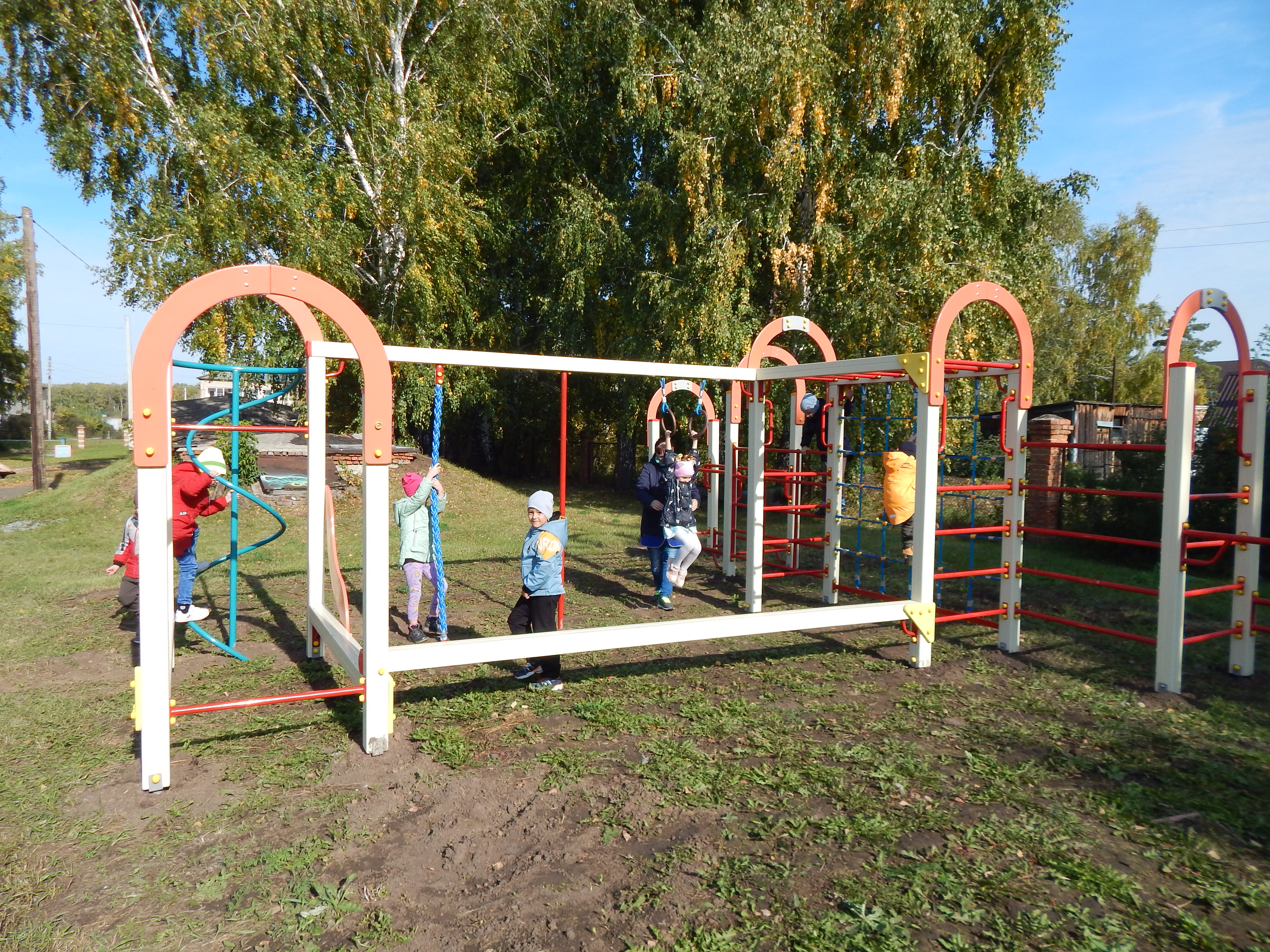 открытие детской площадки