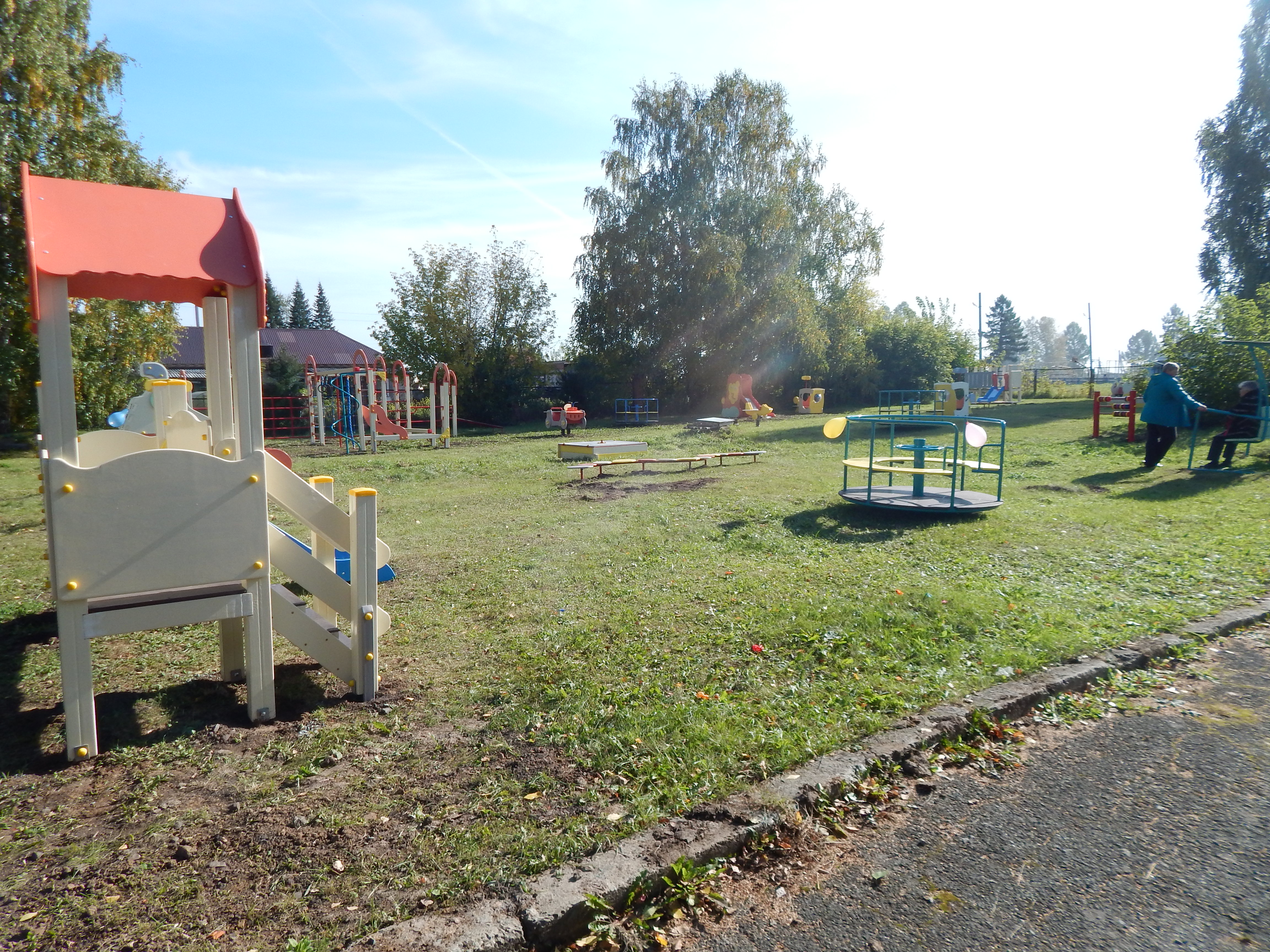 открытие детской площадки